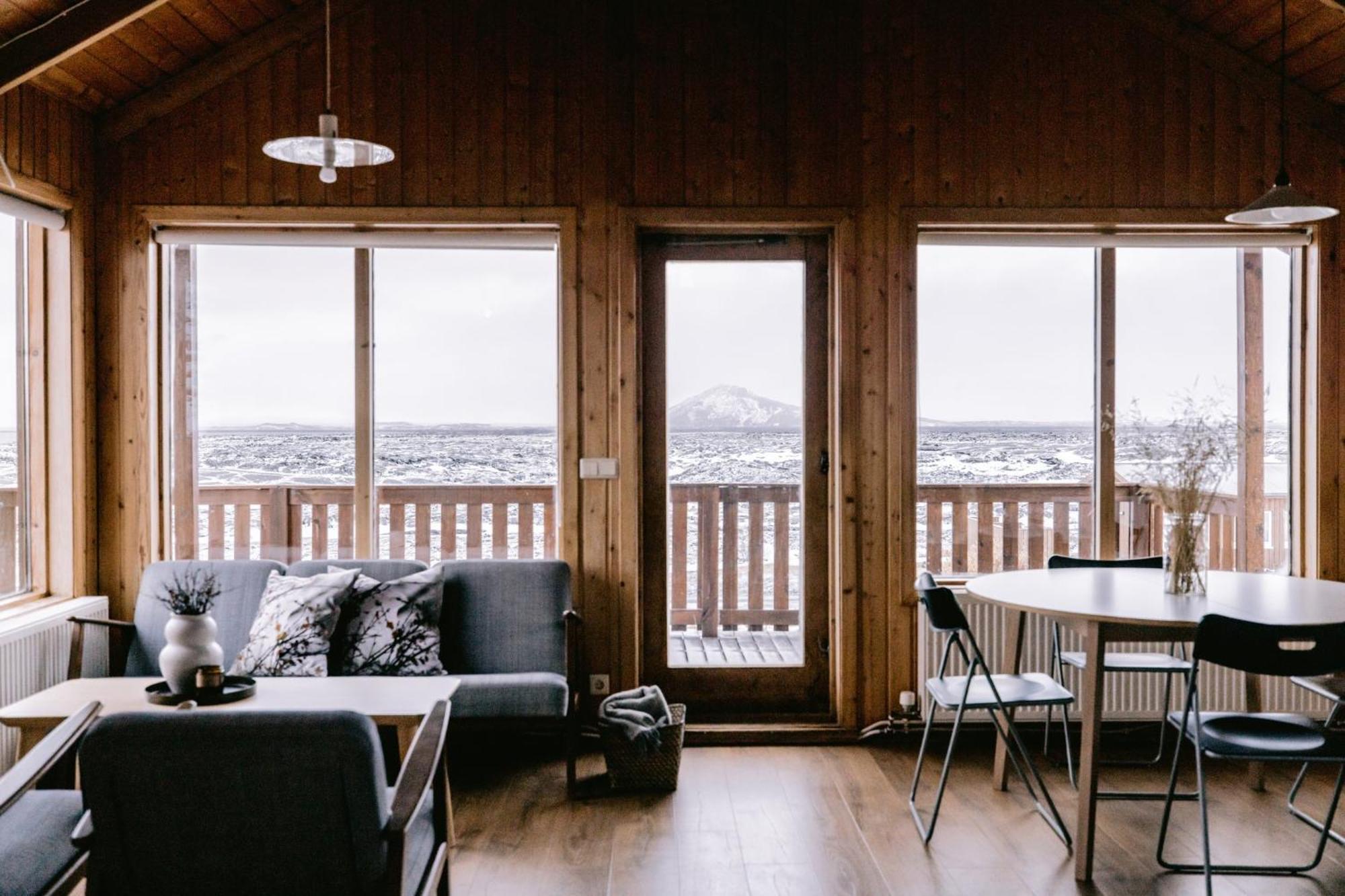 Hlíd Cottages Myvatn Exterior foto